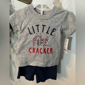 Fourth of July boys outfit